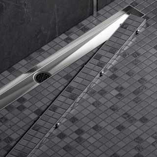 Душевой лоток Timo Drain System DS230207/00 70см с двусторонней панелью plate под плитку хром