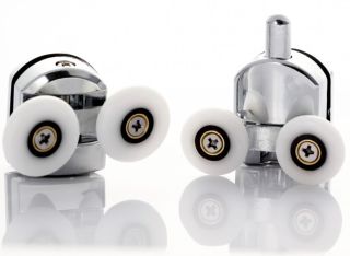 Душевой уголок ABBER Schwarzer Diamant AG30160H-S80-S80 160x80см хром