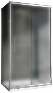 Душевой уголок ABBER Schwarzer Diamant AG30130MH-S100M-S100M 130x100см хром