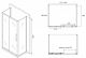 Душевой уголок ABBER Schwarzer Diamant 140x90см AG30140BH-S90B-S90B