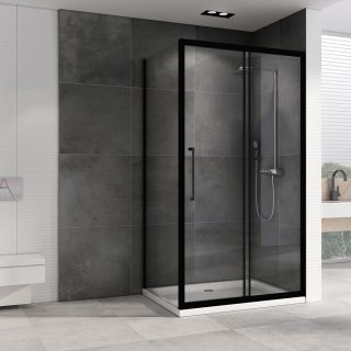 Душевой уголок ABBER Schwarzer Diamant 170x100см AG30170BH-S100B