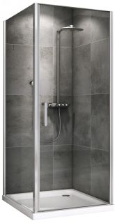 Душевой уголок ABBER Sonnenstrand 100x100см хром AG04100-S100