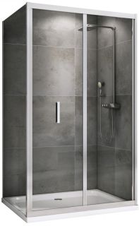 Душевой уголок ABBER Sonnenstrand 100x100см хром AG07100-S100