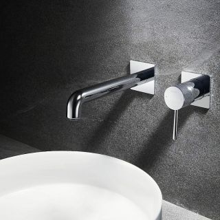 Смеситель для раковины Black&White Universe 7620UD хром