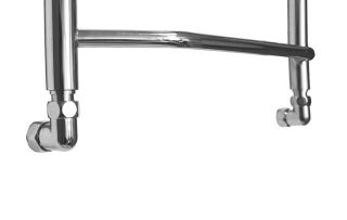 Полотенцесушитель водяной Domoterm Лаура П6 500x600 хром