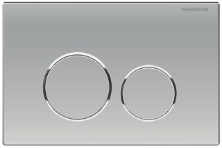 Клавиша смыва Charus Spazio FP.330.46.01 хром матовый