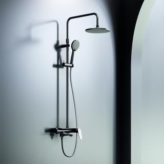 Душевая стойка Damixa Jupiter чёрный матовый 977730300