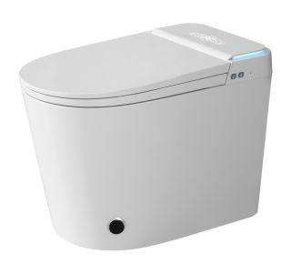 Электронный унитаз-биде ABBER Bequem AC1117S приставной белый