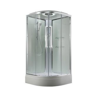 Душевая кабина EM3090LEDT прозрачная