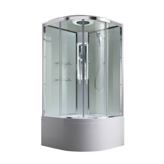 Душевая кабина EM5090LEDT прозрачная