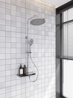 Душевая стойка ENNA, хром глянец