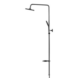 Душевая стойка Swedbe Hermes 5105B без смесителя чёрный