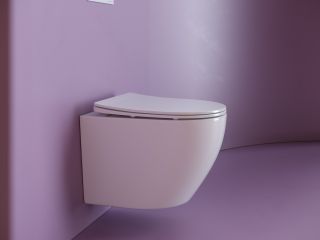 Подвесной унитаз Ceramica Nova Uno Rimless CN11001 белый