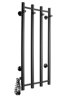 Полотенцесушитель электрический Domoterm Танго DMT 109-V4 36x 92 EK L чёрный