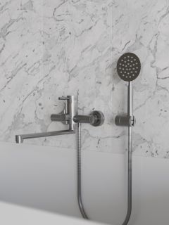 Смеситель для ванны Knotlor SS-03, сатин