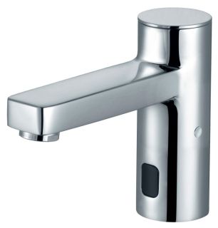 Электронный смеситель для раковины Kludi Zenta с предварительной установкой температуры хром 3820205