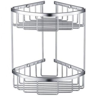 Полка двойная Timo Nelson хром 150082/00