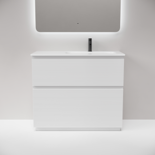 Тумба напольная под раковину Sancos Folk Floor FL100FRW правая 100 см Bianco