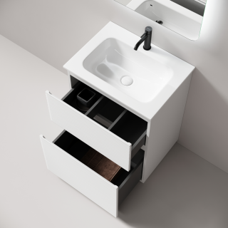 Тумба напольная под раковину Sancos Folk Floor FL60FW 60 см Bianco