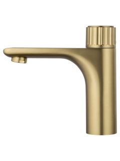 Смеситель для раковины Wonzon & Woghand Click WW-A40412-BG брашированное золото