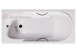 Ванна чугунная Goldman Elegant EG20085 200x85см с ножками