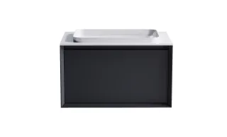 Тумба с раковиной Astra-Form Фрейм 4631177713781 70 см серый матовый