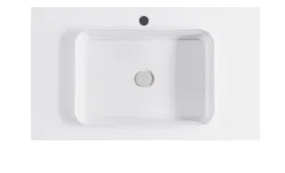 Тумба с раковиной Astra-Form Фрейм 4631177715358 90 см белый матовый