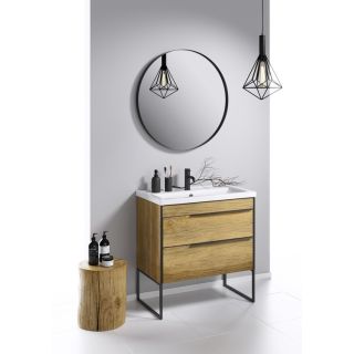 Тумба под раковину Aqwella Fargo FRG0110DB+FRGN440 100 см