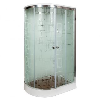 Душевая кабина Deto ЕМ1511 R с гидромассажем (гм.) 110х80х220 см