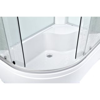 Душевая кабина Deto ЕМ4511 R с гм. и эл. 110х80х220 см