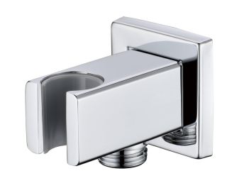 Соединение для душа с держателем Grocenberg GB101 Хром