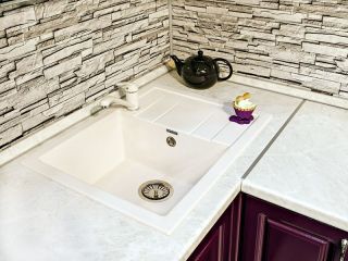 Мойка кухонная GranFest Серая Quadro Q-650 L сер