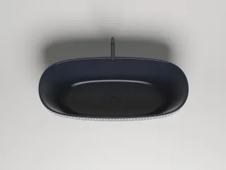 Ванна из искусственного камня Salini Greca Meander S-Stone 103021MRF 180x80см RAL полностью