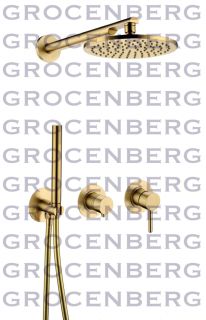Душевой комплект Grocenberg GB5090MG Матовое золото