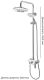 Душевая система Grocenberg GB7001 Белый хром