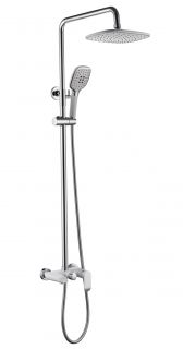 Душевая система Grocenberg GB7009 Белый хром