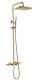 Душевая система с термостатом Grocenberg GB7038MG Матовое золото