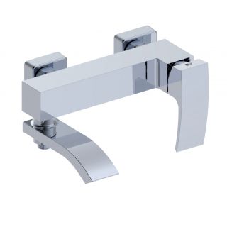 Смеситель для ванны с ручным душем Grocenberg GB8007 Хром