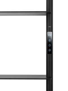 Полотенцесушитель электрический Wonzon & Woghand D?sseldorf WW-A205-MB 47x162 см чёрный матовый