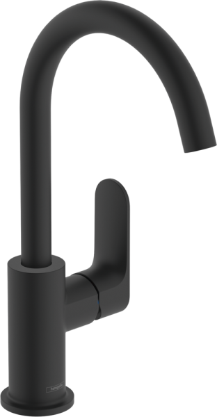 Смеситель для раковины Hansgrohe Rebris S 72536670 черный матовый