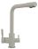 Смеситель для кухни Polygran Высокий дуо серый 627499