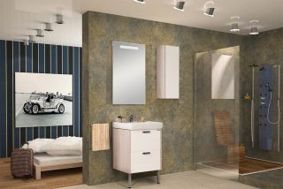 Шкаф Акватон Йорк белый/ясень фабрик 1A171403YOAV0