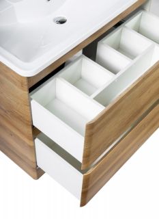 Тумба под раковину BelBagno напольная 80x85см Rovere Rustico ALBANO-800-2C-PIA-RR