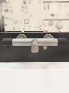 Смеситель для ванны AltroBagno Intento 0216 GrNe серый/черный