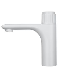 Смеситель для раковины Wonzon & Woghand Click WW-A40412-MW белый матовый