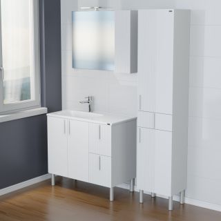 Зеркало-шкаф с подсветкой Санта Вега 700453 90 см