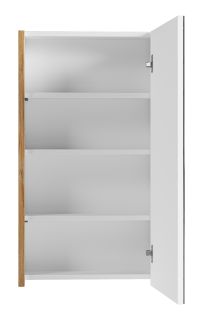 Зеркальный шкаф Misty Ива 45см правый дуб Вотан