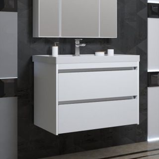 Тумба под раковину Opadiris Фреш 80 00-00007087 белая