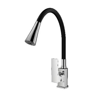 Смеситель для кухни Prohanss P61.4406 с гибким изливом хром