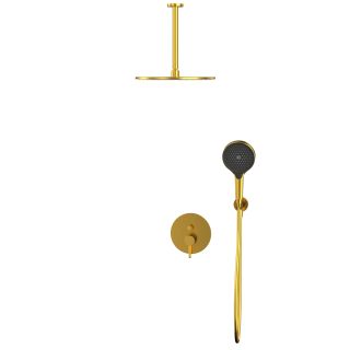 Душевой комплект WHITECROSS Y YSET12TOPGLB брашированное золото